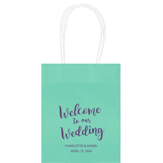 Welcome to our Wedding Mini Twisted Handled Bags